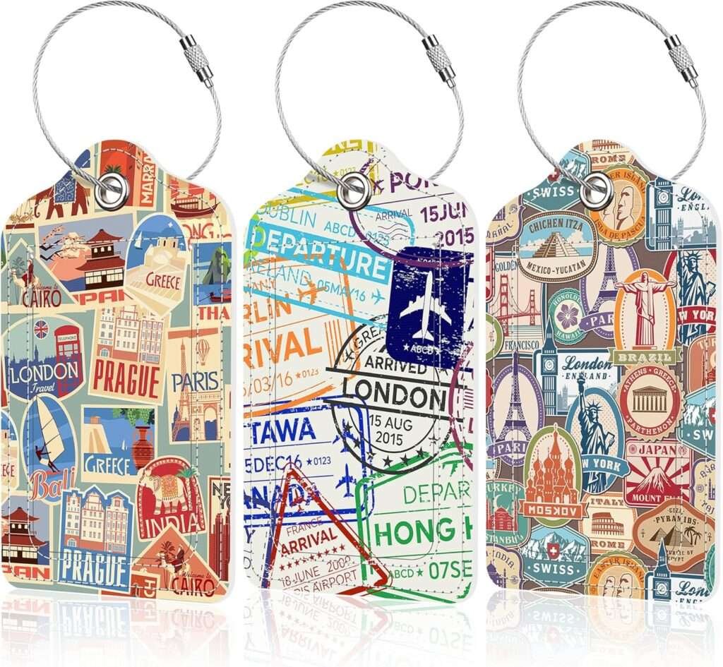 Best Travel Luggage Tag Set Under $10